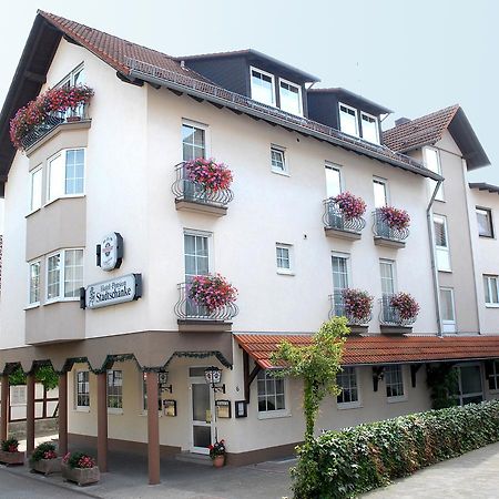 Hotel Stadtschaenke Bad König Eksteriør bilde